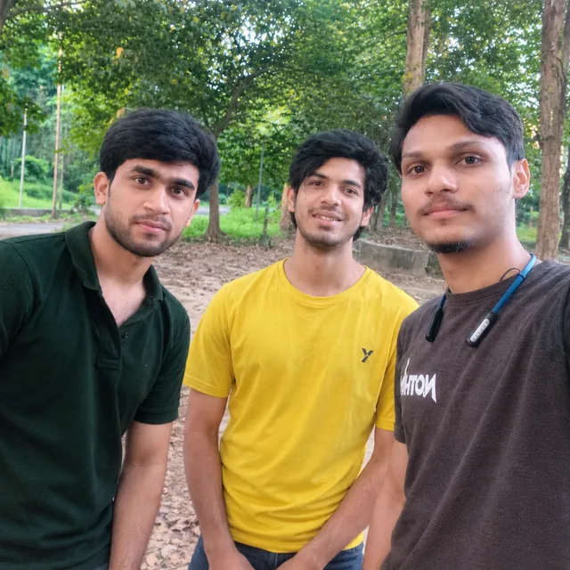 Piyu, Sam and Paddy, the founders of Renten